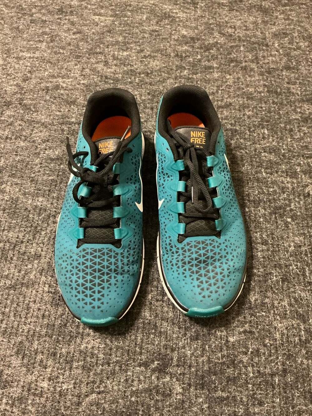 Nike Free 3.0 Running Shoes Mens Size 10.5 Blue Black Athletic Sneakers